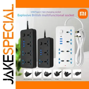 Xiaomi Universal Power Strip EU US UK Plug 2500W