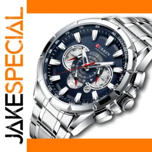 CURREN Men's Waterproof Chronograph Watch