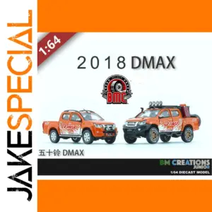 Isuzu 2018 D-MAX 1:64 Diecast Model Car