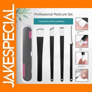 Stainless Steel Pedicure Knife Set of 4