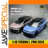 TIGUAN L Pro 2024 1:18 Metal SUV Model