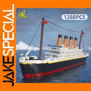 1288pcs Titanic Model Building Blocks Set