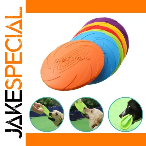 Silicone Rubber Interactive Flying Disc Toy
