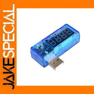 Digital USB Voltage and Current Tester Meter