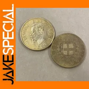 Replica 1864 Italy 50 Lire Coin Set