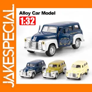 1:32 Alloy Chevrolet School Bus Model Toy