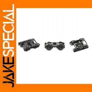4pcs HO Scale High Rim Psyllium Bogies