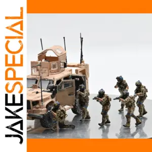1:72 Scale Military Combat Doll Set