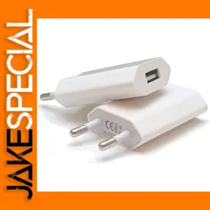 USB Wall Charger Adapter for iPhone & Samsung EU Plug
