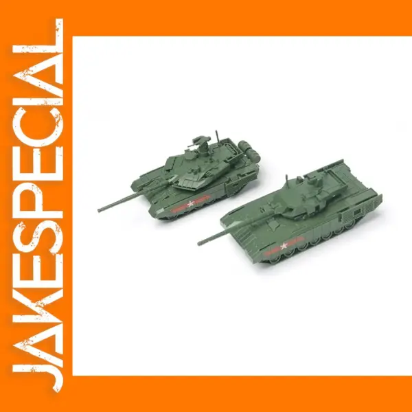 1/72 Scale T14 Armata Tank Assembly Model 30pcs