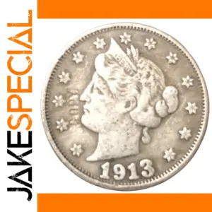1913 US Liberty Nickel Antique Replica Coin