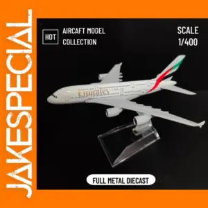 1:400 Metal Aircraft Model Emirates Airlines A380