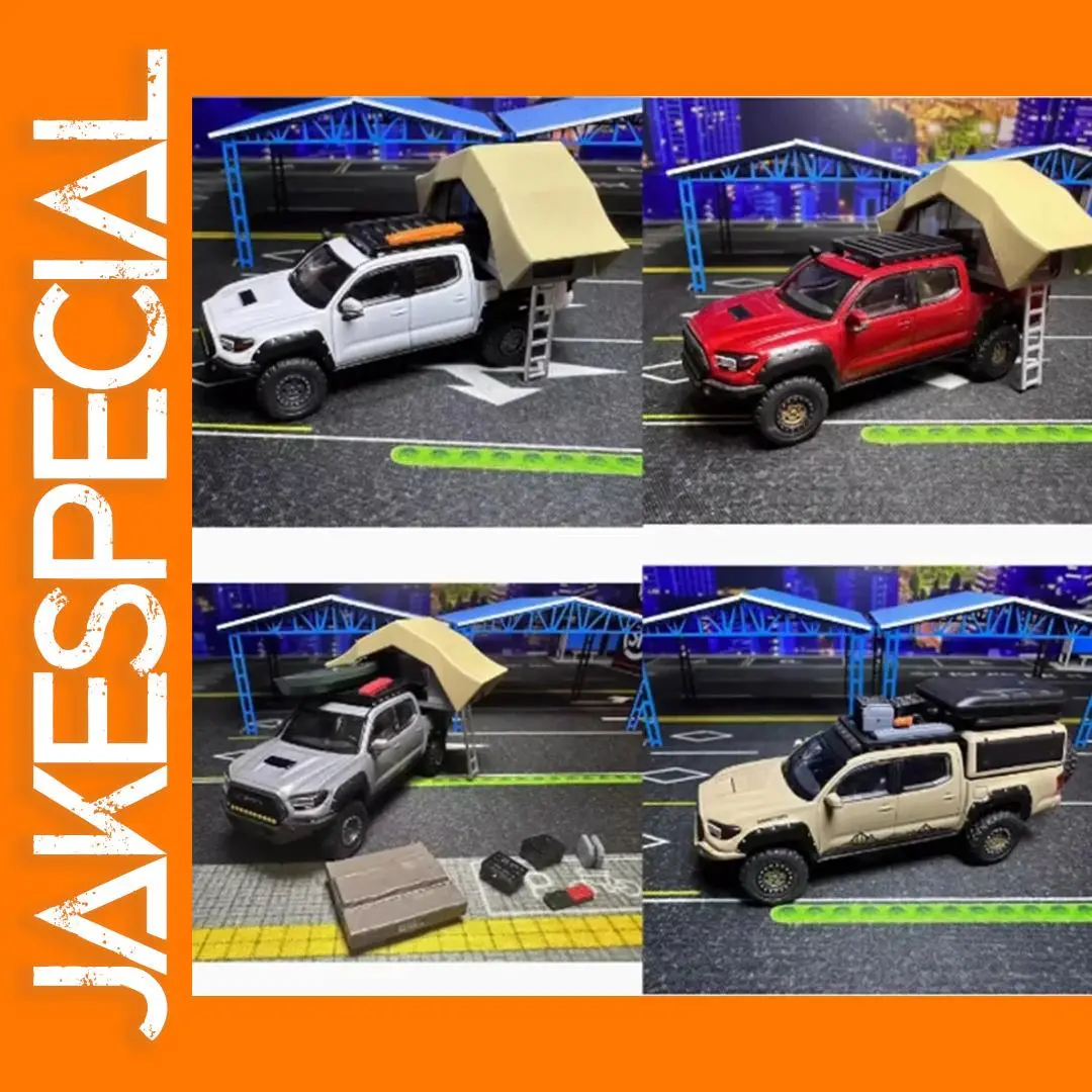 1/64 Scale Tacoma Tent Alloy Car Model 1 1/64 Scale Tacoma Tent Alloy Car Model