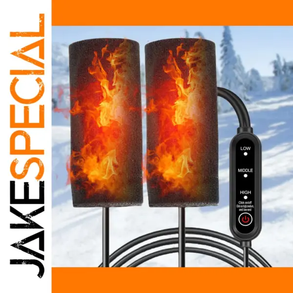 12V USB Heated Motorcycle Handgrips 3 Settings
