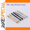 4 Pack P90 Bass Pickup Screws