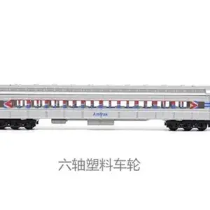 Diecast Nscale 1/160 Amtrak Passenger Car Model 19 dc79958c upscaled