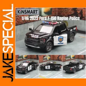 1/46 Scale Ford F-150 Raptor Police Diecast