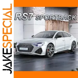 1:24 RS7 Sportback Diecast Model Car with Lights