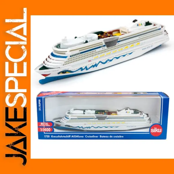 1:1400 Alloy Cruise Ship Model High Simulation