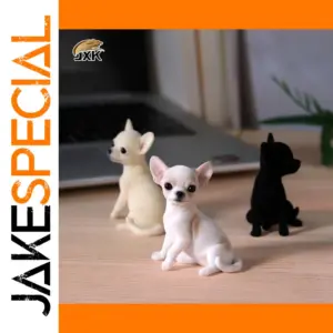 Chihuahua PVC Miniature Dog Model Figure