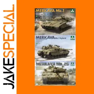 1/35 Scale Merkava Tank Model Kit Set