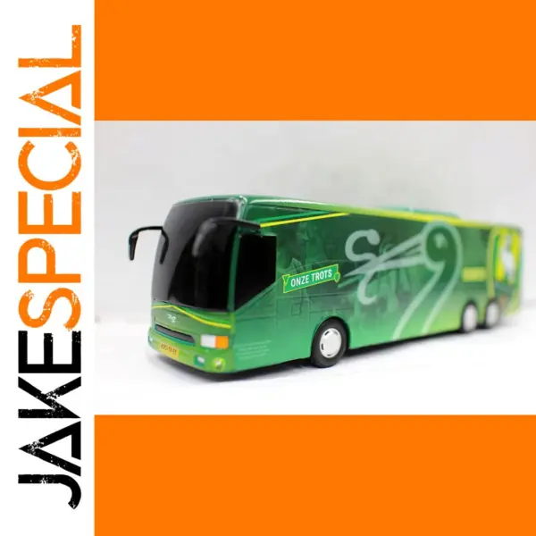 Diecast Football Team Bus Model 22x5x6.5CM