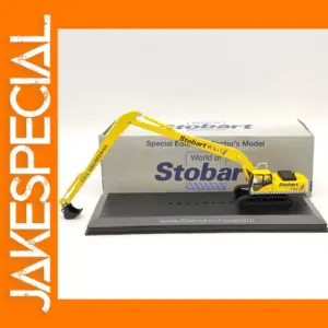 1:76 Stobart Rail Hydraulic Excavator Model