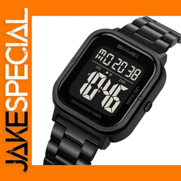 Digital Waterproof Sports Watch for Him and Her