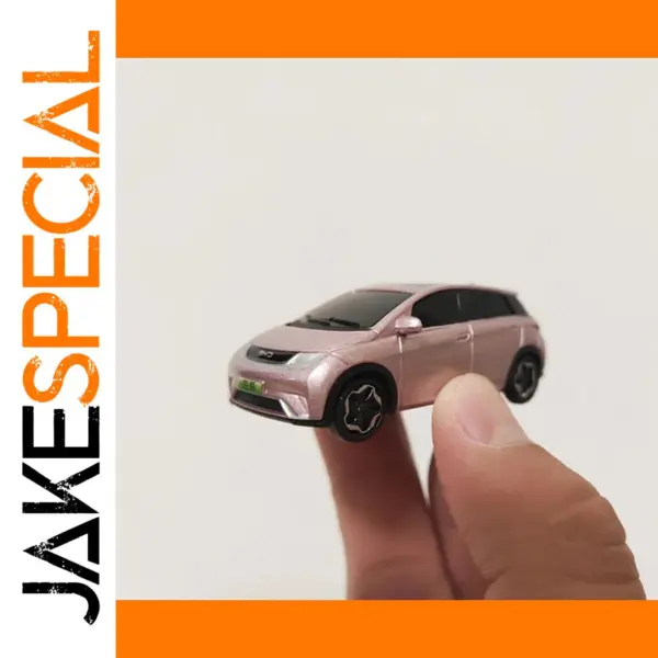 Diecast 1:64 BYD Yuan UP Car Model