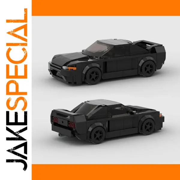 MOC GTR R32 Racing Supercar Building Blocks