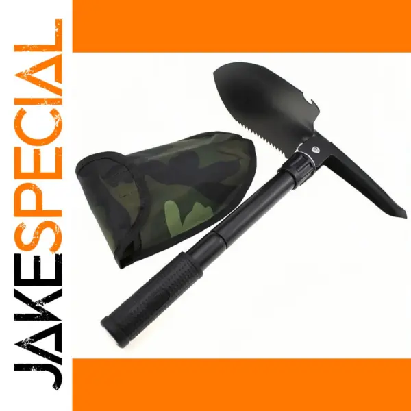 Multifunctional Folding Shovel for Outdoor Use