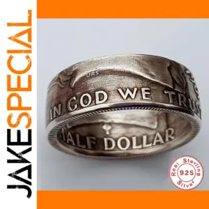 925 Silver Distressed Relief Men's Ring