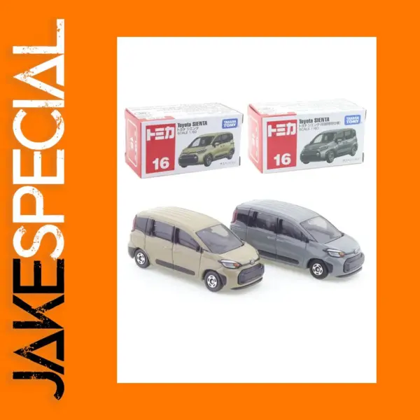 Tomica No.16 Toyota Sienta Diecast Model 1:64