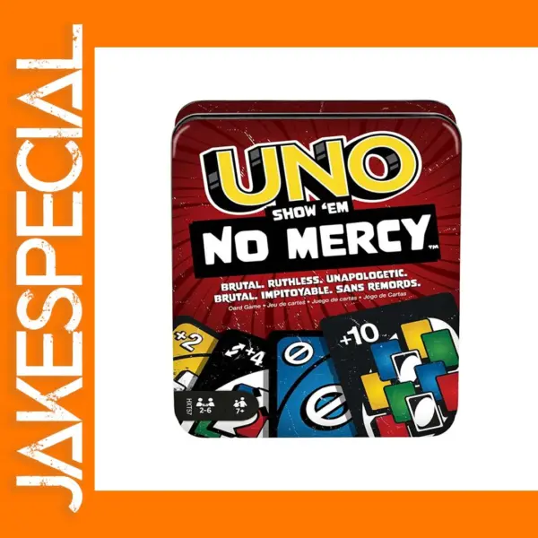 UNO Show 'Em No Mercy Card Game Tin