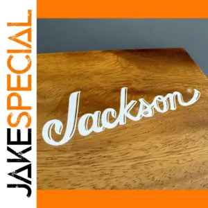 Jackson Guitar Water Slide Decal Sticker