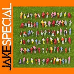 Evemodel P150 100pcs N Scale People Figures