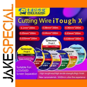 MECHANIC Diamond Cutting Wire Set for Phone Screen Separation