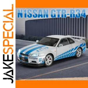 1:24 Nissan Skyline GTR-R34 Diecast Model