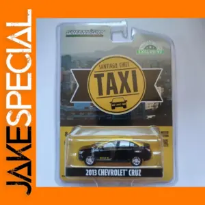 1/64 Scale Diecast Black 2013 Cruze Taxi Model