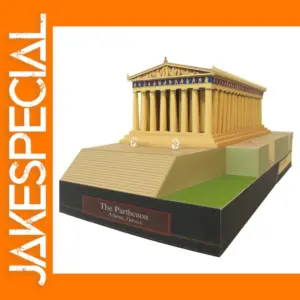 Greek Athena Parthenon Paper Model DIY Kit
