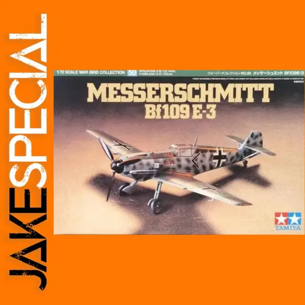 Tamiya 1/72 Messerschmitt Bf 109 E-3 Model Kit