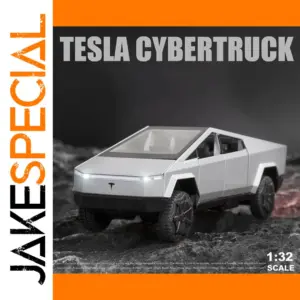 1:32 Tesla Cybertruck Diecast Model with Lights