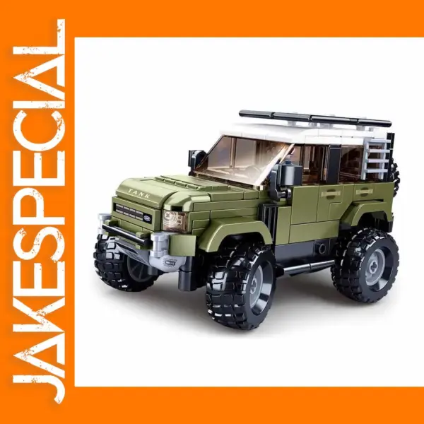 317pcs SUV Model Building Block Kit