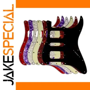 Pleroo HSH Deluxe Guitar Pickguard for Strat