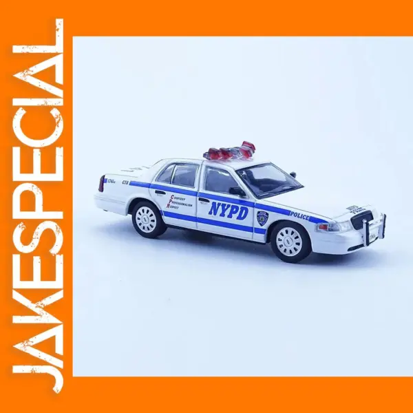 1/64 Scale Ford Crown Victoria CV Police Model