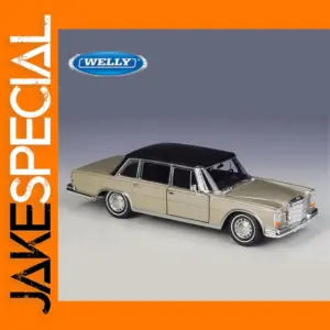 WELLY 1:24 Mercedes-Benz 600 Diecast Model