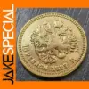 Replica 1897 Russia 15 Rubles Golden Coin