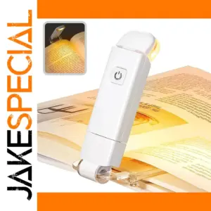 USB Rechargeable Clip-On Book Light