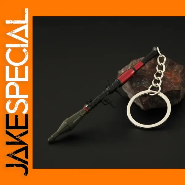 PUBG Mini Gun Metal Keychain RPG 98K AWM