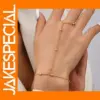 Stainless Steel Beaded Chain Bracelet for Women